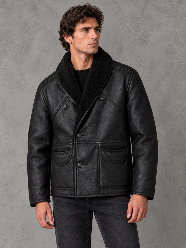 SHEARLING MADE IN ITALY — Montone Uomo