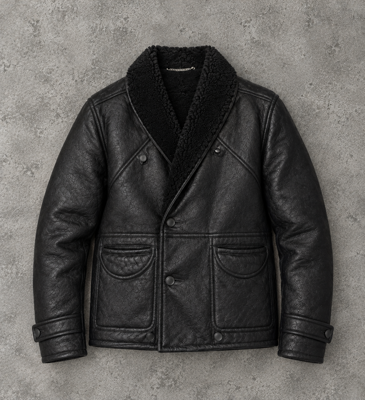 SHEARLING MADE IN ITALY — Montone Uomo