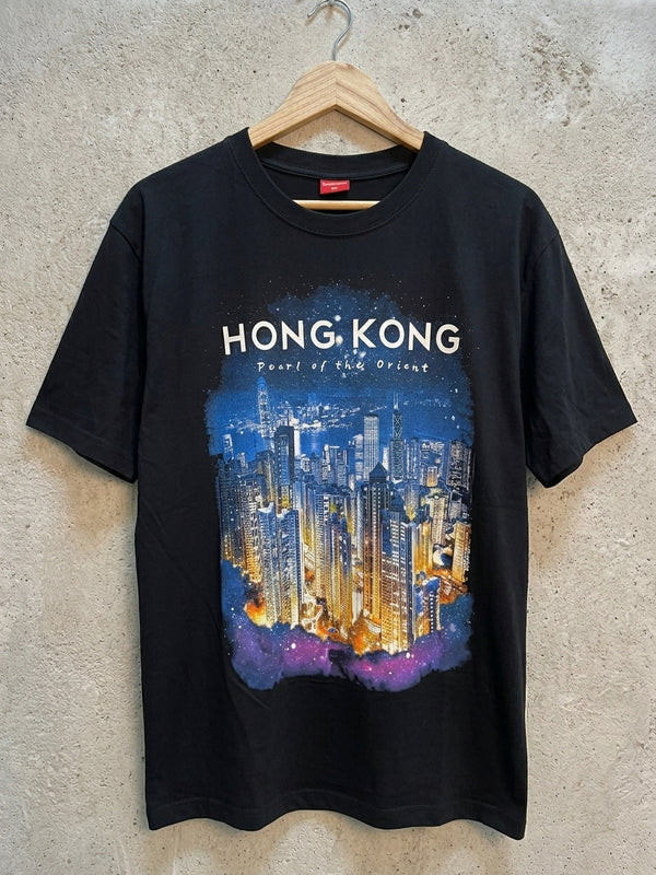 T-Shirt Vintage Graphic "Hong Kong