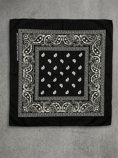 Bandana d'Archivio Classica Paisley – Rosso Vivace / Bianco