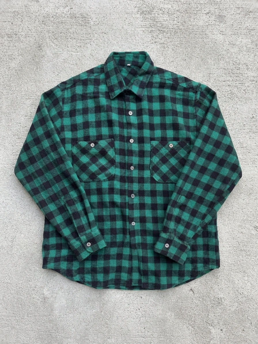 Camicia a Quadri in Flanella - Vintage Archive