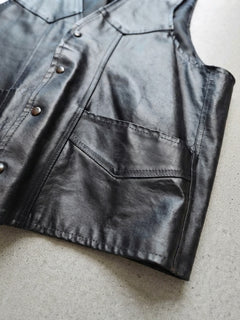 Gilet in Vera Pelle "Sharming Collection"