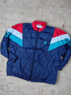 Tuta Vintage Adidas Originale Anni '80 - Navy/Red/Teal