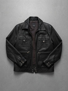 Giacca Vintage in Vera Pelle – Esprit Collection