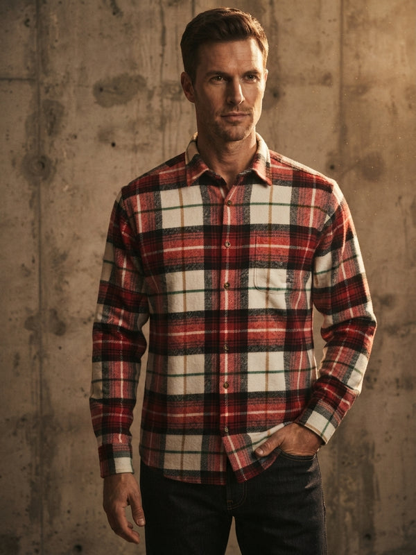 Camicia Flanella Old Einhorn Company