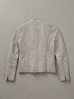 Giubbottino elegante da donna color grigio chiaro / ghiaccio