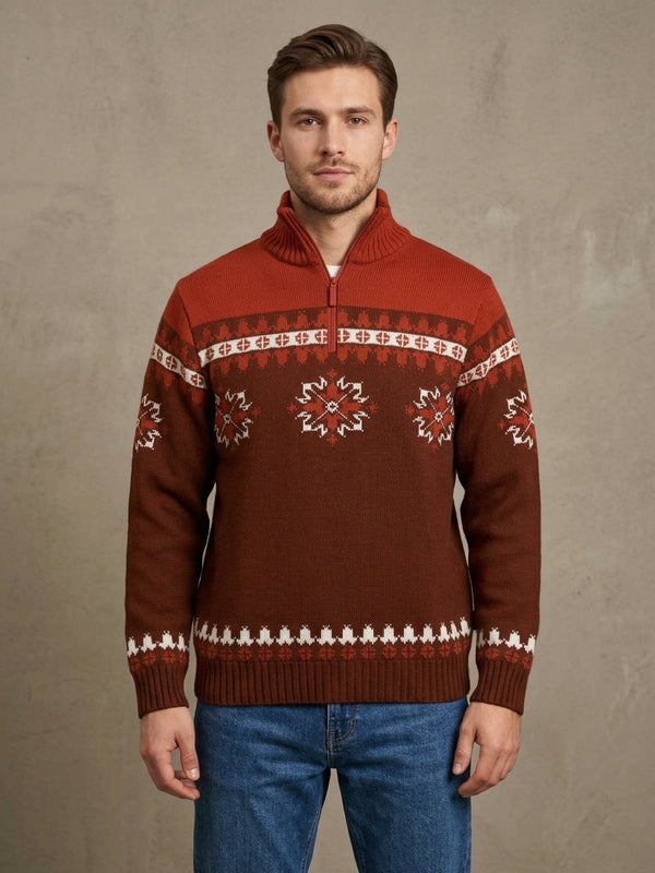 Maglione Nordico McKinley - mezza zip
