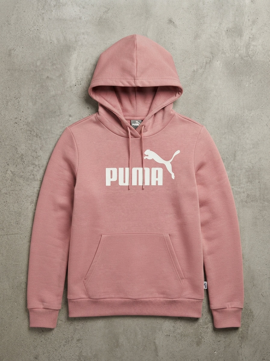 Felpa PUMA con Cappuccio e Tasca Kanga