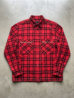 Camicia in Flanella Check con Tasche Zip Archive Collection