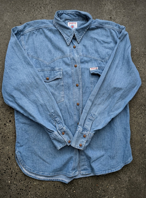 Wampum Vintage Western Denim Shirt