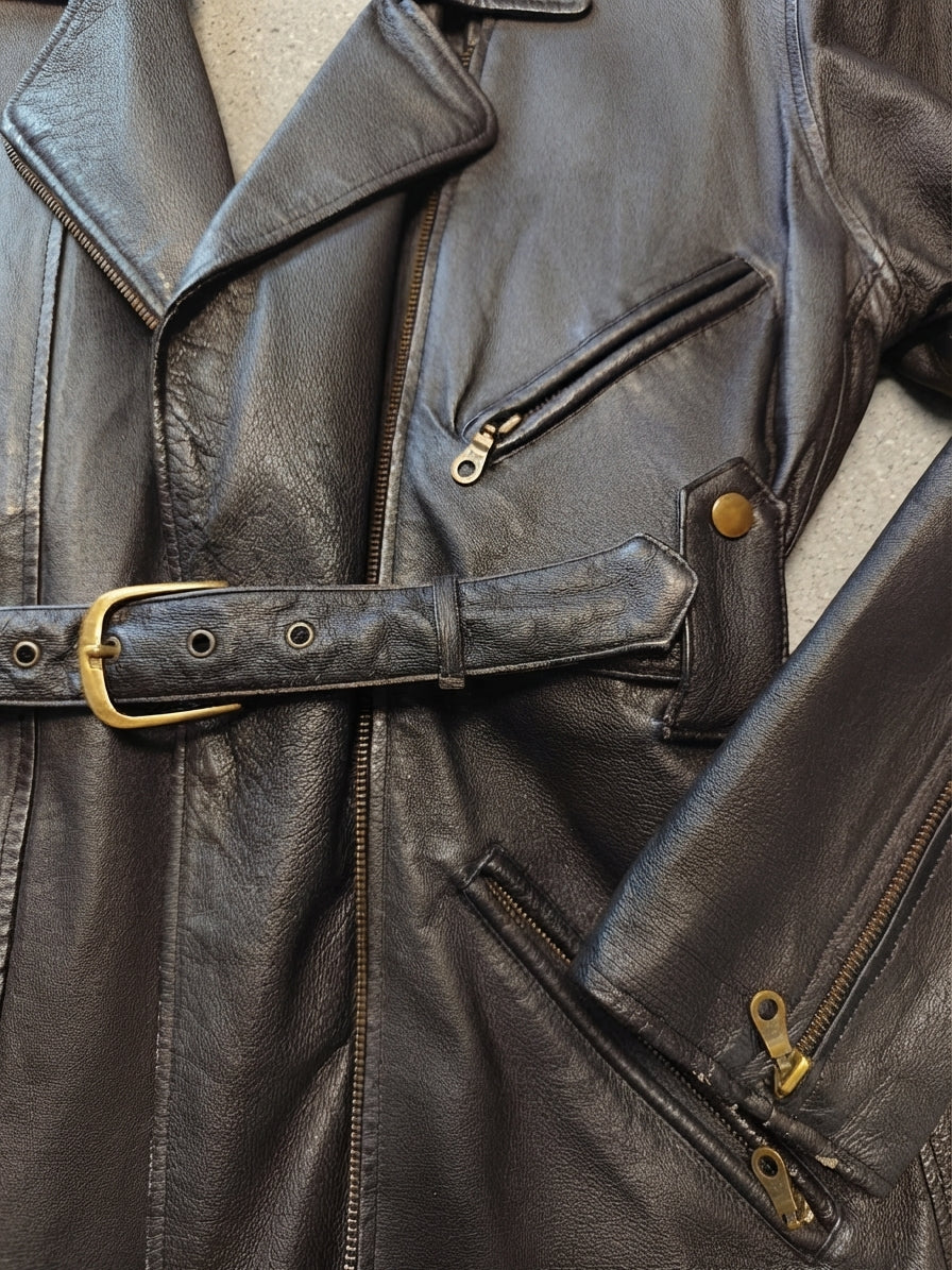 Chiodo in pelle Donna