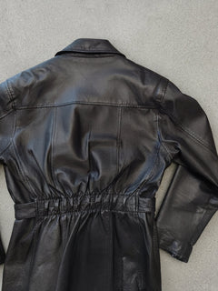 Chiodo in pelle Donna