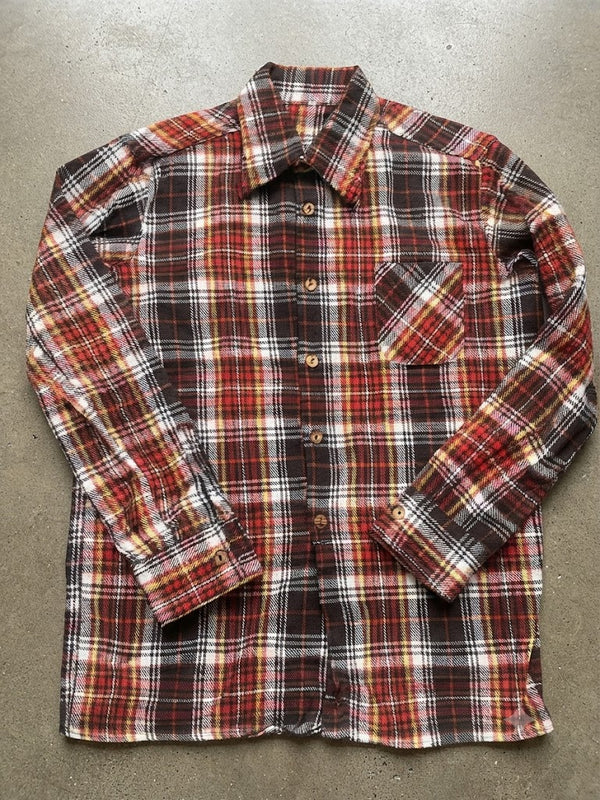 Camicia a Quadri in Flanella / Misto Lana